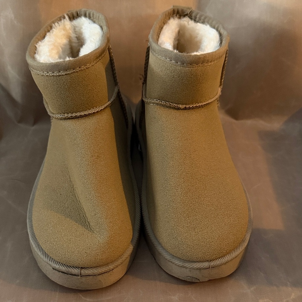 Cozy Tan Ankle Boots